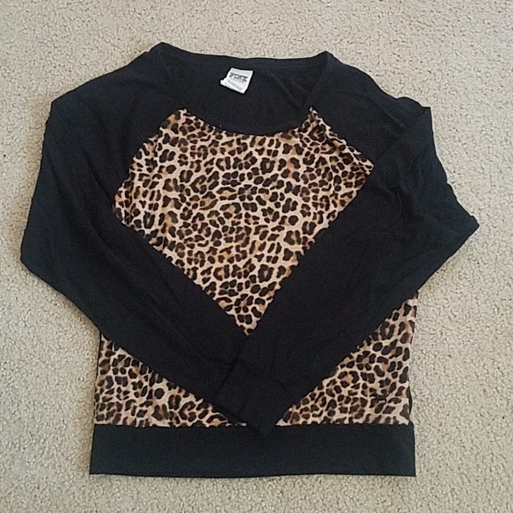 Leopard print long sleeve from PINK